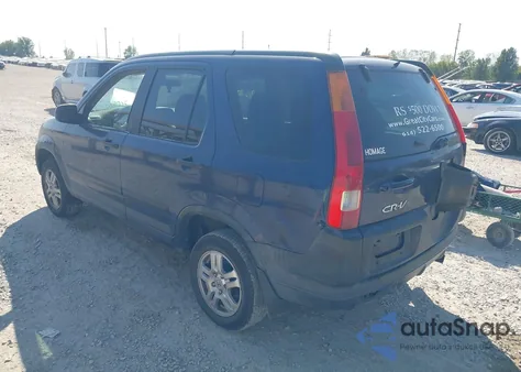 2003 Honda Cr-V Ex from USA, damaged, VIN SHSRD78813U161308
